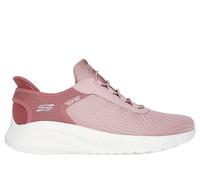 Skechers Women's Slip-ins: BOBS Sport Squad Chaos Sneaker in Blush Pink, Size 8 | Textile/Synthetic, Vegan, Machine Washable