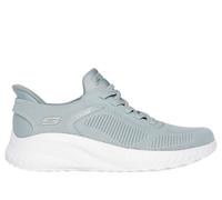 Skechers Women's Slip-ins: BOBS Sport Squad Chaos Sneaker in Sage, Size 9 | Textile/Synthetic, Vegan, Machine Washable