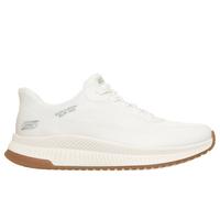 Skechers Women's Slip-On Trainers BOBS SQUAD 4 Staple Look White Mesh UK 4.5