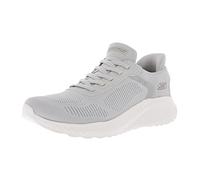 Skechers Women's Slip-Ins:Bobs Squad Chaos- Current Muse Walking Shoes, Light Gray, 5