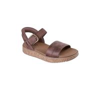 Skechers Womens - Slip Ins: BOBS Sun Vibe Be Corky Flatform - Chocolate Brown