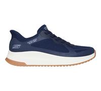 Skechers Womens Slip Ins Chunky Trainers Bobs Squad 4 Staple Bungee Laces navy U