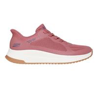 Skechers Womens Slip Ins Chunky Trainers Bobs Squad 4 Staple Bungee Laces rose U