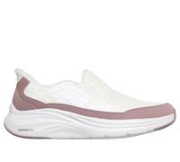 Skechers Women's Slip-ins: Contour Foam - Cosy Fit Soft Embrace Sneaker in Mauve, Size 8 | Textile/Synthetic, Vegan, Machine Washable