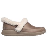 Skechers Women's Slip-ins: Cosy Escape Bootie in Taupe, Size 4.5 | Textile/Synthetic, Vegan