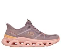 Skechers Women's Glide-Step Altus Fast Lane Slip-On Sneakers, Lavender Mesh/Peach Trim, 5.5 UK