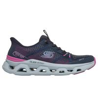 Skechers Women's Slip-ins: Glide-Step Altus - Fast Lane Sneaker in Navy Blue/Pink, Size 4.5 | Textile/Synthetic, Vegan, Machine Washable