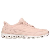 Skechers Women's Slip-ins: Glide-Step - Cosy Fit At Ease Sneaker in Blush Pink, Size 5.5 | Textile/Synthetic/Metal, Machine Washable