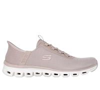 Skechers Women's Slip-ins: Glide-Step - Prism Sneaker in Taupe, Size 4.5 | Textile/Synthetic, Vegan, Machine Washable