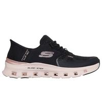 Skechers Women's Slip-ins: Glide-Step Pro - Radiant Stride Sneaker in Black/Rose Gold, Size 5.5 | Textile/Synthetic, Vegan, Machine Washable