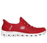 Skechers Women's Slip-ins: Glide-Step - Pursuit Sneaker in Red, Size 3 | Textile/Synthetic, Vegan, Machine Washable