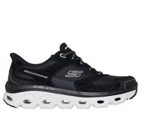 Skechers Women's Slip-Ins: Glide-Step Sole - Paradise Valley Sneaker in Black, Size 4 | Leather/Synthetic/Textile
