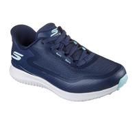 Skechers Women's Slip-ins: GO GOLF Flight Golf Shoes in Navy Blue/Light Blue, Size 6 | Textile/Synthetic