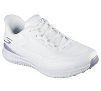 Skechers Women's Slip-ins: GO GOLF Flight Golf Shoes in White/Silver, Size 5 | Textile/Synthetic