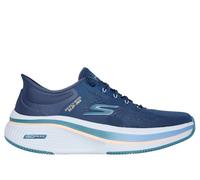 Skechers Women's Slip-ins: GO RUN Elevate 2.0 - Banyan Sneaker in Navy Blue/Teal, Size 3 | Textile/Synthetic, Machine Washable