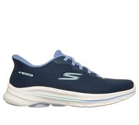 Skechers Women's Slip-ins: GO WALK 8 - Nadia Sneaker in Navy Blue/Blue, Size 6 | Textile/Synthetic, Vegan, Machine Washable