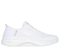 Skechers Women's Slip-ins: GO WALK Arch Fit 2.0 Sneaker in White, Size 8 | Textile/Synthetic, Vegan, Machine Washable