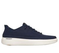 Skechers Women's Slip-ins: GO WALK Commuter - Berlin Sneaker in Navy Blue/White, Size 4.5 | Textile/Metal, Vegan, Machine Washable , Arch Fit