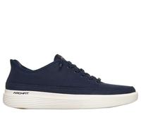 Skechers Women's Slip-ins: GO WALK Commuter - Berlin Sneaker in Navy Blue/White, Size 5 | Textile/Metal, Vegan, Machine Washable , Arch Fit