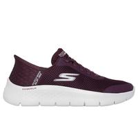 Skechers Women's Slip-ins: GO WALK Flex - Grand Entry Sneaker in Burgundy, Size 6.5 | Textile/Synthetic, Vegan, Machine Washable