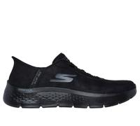 Skechers Women's GO Walk Flex Sneaker, Black Textile/Trim, 8 UK