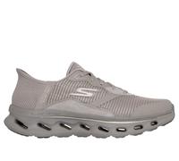 Skechers Women's Slip-ins: GO WALK Glide-Step 2.0 - Belah Sneaker in Taupe, Size 4 | Textile/Synthetic, Vegan, Machine Washable