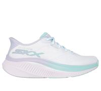 Skechers Women's Slip-ins: GO WALK Max Cushioning Arch Fit - Areena Sneaker in White/Mint, Size 5 | Textile/Synthetic, Vegan, Machine Washable