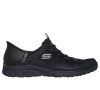 Skechers Women's Slip-ins: Gratis Sport - Leisurely Sneaker in Black, Size 4 | Synthetic/Textile, Machine Washable