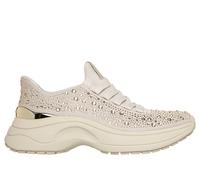 Skechers Women's Slip-ins: Hazel 2 - Lumetta Sneaker in Natural, Size 8 | Textile