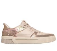 Skechers Women's Slip-ins: Jade - Studded Glow Sneaker in Taupe, Size 3.5 | Synthetic/Metal