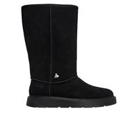 Skechers Women's Slip-ins: Keepsakes Cosy - Cosy Tall Boots in Black, Size 4.5 | Leather/Metal/Textile