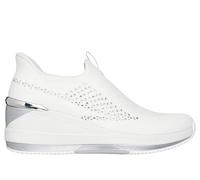 Skechers Women's Slip-ins Mark Nason: The Triple Wedge - Milee in White, Size 5.5 | Textile