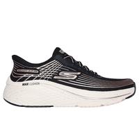 Skechers Women's Slip-ins: Max Cushioning Elite 2.0 - Kaplan Sneaker in Black/Rose Gold, Size 3.5 | Textile/Synthetic, Vegan, Machine Washable