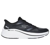 Skechers Women's Slip-ins: Max Cushioning Elite 2.0 - Leigh Sneaker in Black/White | Textile/Synthetic, Vegan, Machine Washable