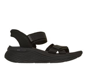 Skechers Women's Slip-ins: Max Cushioning Elite 2.0 Sandal - Zoe Sandals in Black, Size 6 | Textile, Vegan, Machine Washable