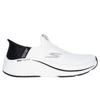 Skechers Max Cushioning Elite 2.0 Eternal Hands Free Slip-Ins, White/Black, 7 UK