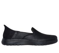 Skechers Women's Slip-ins: On-the-GO Flex - Captivating Flats in Black, Size 3.5 | Textile/Synthetic, Vegan, Machine Washable