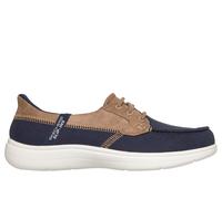 Skechers Women's Slip-On Boat Shoes - On-The-GO Flex Radiant Sandy Canvas Sneakers