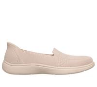 Skechers Women's Slip-ins: On-The-GO Flex Radiant - Sloane Flats in Nude Natural, Size 4 | Textile/Synthetic, Vegan, Machine Washable