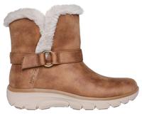 Skechers Women's Slip-ins Relaxed Fit: Easy Going - Dreamers Move Boots in Chestnut, Size 5 | Textile/Metal, Vegan