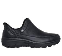 Skechers Women's Slip-ins Relaxed Fit: Easy Going - Modern Whisper Bootie in Black, Size 6 | Leather/Textile