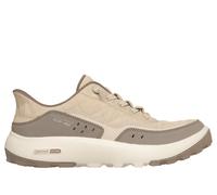 Skechers Women's Slip-ins Relaxed Fit: Urban Explore - Cosy Fit Sneaker in Taupe, Size 7 | Textile/Synthetic/Leather, Machine Washable