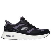 Skechers Women's Slip-ins: Skech-Air Court - Retro Wave Sneaker in Black, Size 7 | Leather/Textile/Synthetic