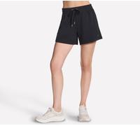 Skechers Women's Slip-ins SKECHLUXE Elevate 5 Inch Short in Black, Size 2XL | Rayon/Polyester/Spandex
