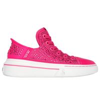 Skechers Women's Slip-ins Snoop Dogg: Snoop One - Rhine-Stoned Sneaker in Pink, Size 5 | Textile/Leather