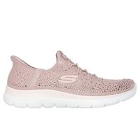 Skechers Women's Summits-Brilliant Shine Hands Free Slip-ins Sneaker, Light Mauve=ltmv, 8