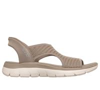 Skechers Women's Slip-ins: Summits - Sweetly Evolved Sandals in Taupe, Size 6 | Textile, Vegan, Machine Washable