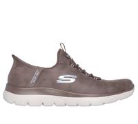 Skechers Women's Slip-ins: Summits - Unknown Trail Sneaker in Brown, Size 6.5 | Textile/Synthetic, Vegan, Machine Washable