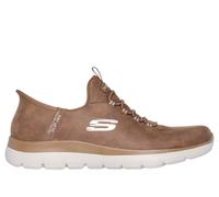 Skechers Women's Slip-ins: Summits - Unknown Trail Sneaker in Camel, Size 4 | Textile/Synthetic, Vegan, Machine Washable
