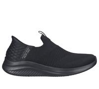 Skechers Women's Slip-ins: Ultra Flex 3.0 - Cosy Streak Sneaker in Black, Size 7 | Textile/Synthetic, Vegan, Machine Washable
